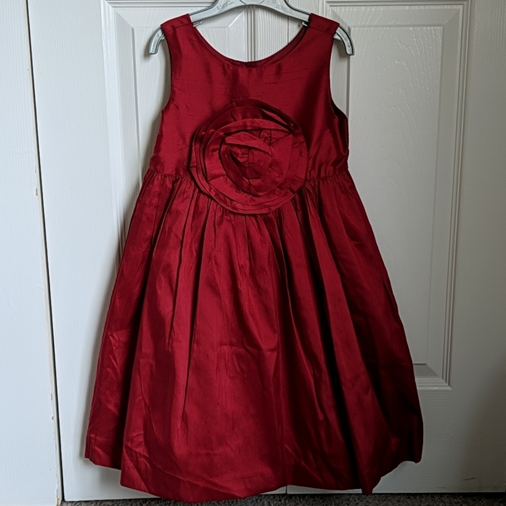 Red dress